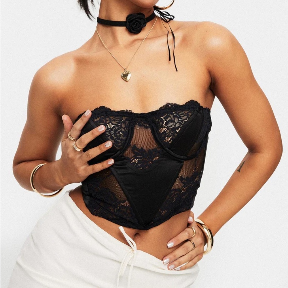 Princess Polly Lace Corset Top